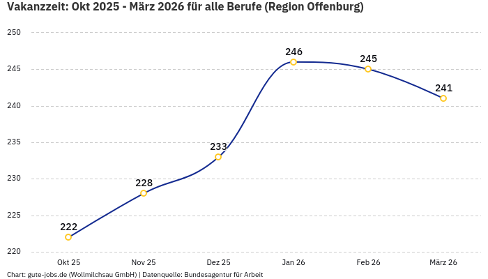 Vakanzzeit: Okt 2025 - März 2026 | Für alle Berufe | Region Offenburg